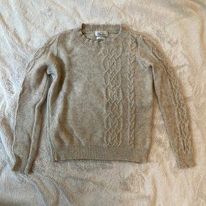 Madewell Cable Knit Sweater